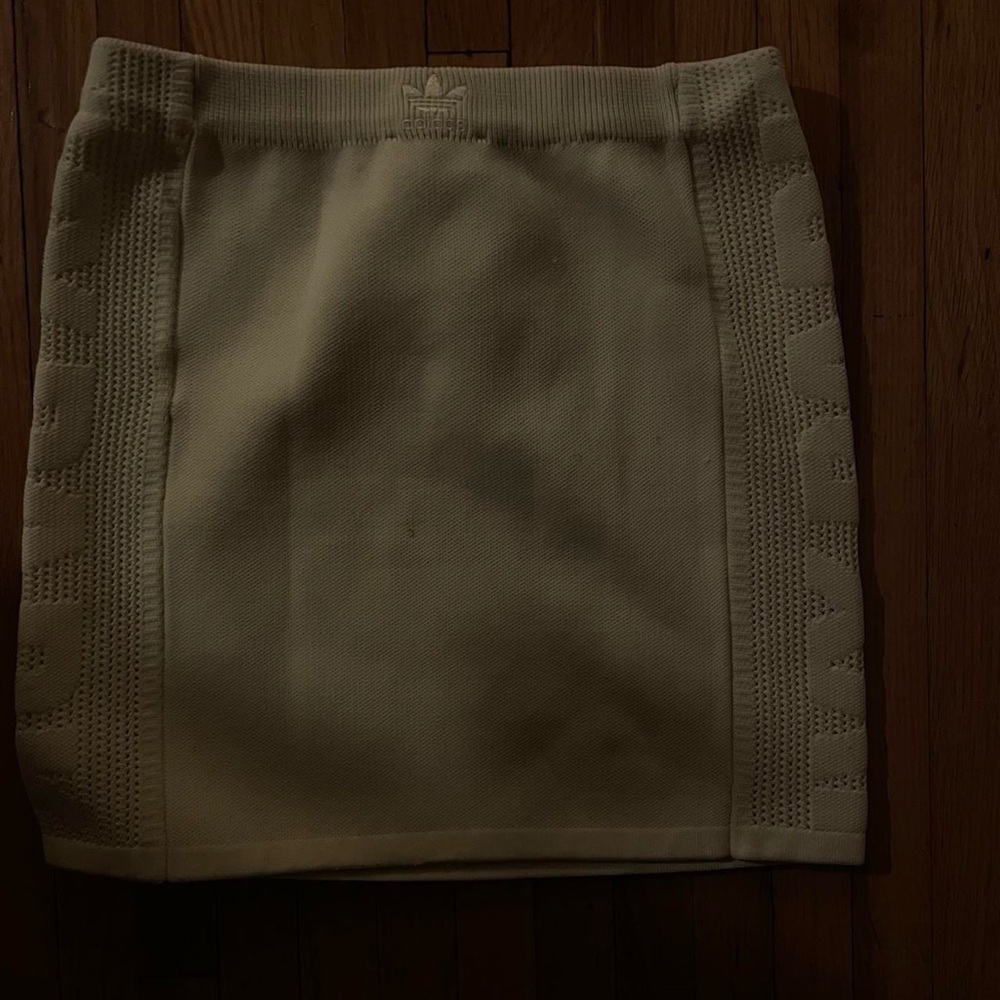 Adidas Beyoncé Ivy Park Cream Green Mini Skirt